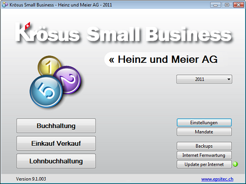 Crésus Small Business - La version germanophone de PE