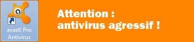 Attention: antivirus aggressif